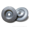 Bowl-shaped Grinding Disc 100x16mm 30# Parallel Sides Brazed Cast Iron Polishing Pad